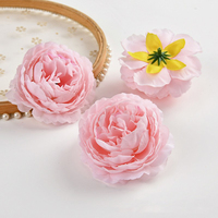 Haute qualité touche réaliste à la main fleurs roses artificielles décor de mariage en soie haut de gamme pour article décoratif de salle de fête à la maison