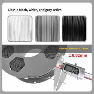 PETG+GF10 Black <b>White</b> 3D <b>Printer</b> Filament 1.75mm Printing Temperature 220° - Product Image 3