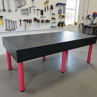 Table de soudage flexible 3D avec pinces et dispositifs de fixation D28, table de soudage flexible en acier 3D haute précision