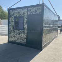 Maison préfabriquée modulaire à structure pliable rapide, en kit, provenant de Chine, pour les camps et les projets de logement