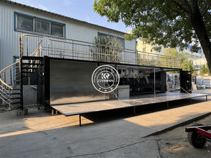 Bar de conteneur maritime modifié de luxe, restaurant de restauration rapide mobile, cuisine complète, design moderne, 1100x200x220mm, kiosque extérieur - Product Image 3
