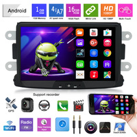 Électronique automobile, autoradio Android 8 pouces pour RENAULT Duster Dacia Duster Sandero Logan, autoradio Android avec dispositif de suivi GPS