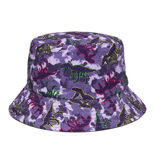 INS Popular-sombreros de pescador con estampado de bosque Tropical para mujer, sombrero de pescador de doble cara, moda de verano - Product Image 6