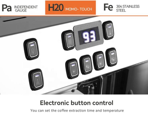 Distributeur automatique de café expresso de style italien système d'infusion électrique à une touche prise ue pour usage professionnel - Product Image 3