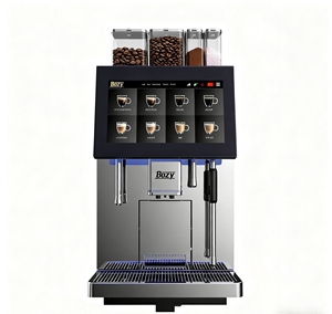 Commercial Super Automatic Bean Cup Espresso Cappuccino <b>Coffee</b> <b>Machine</b> Programmable Stainless Steel EU Hotels - Product Image 2
