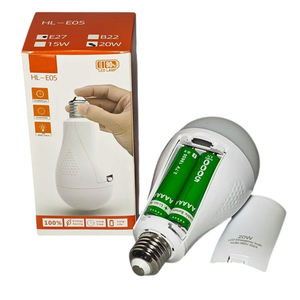 Top bán tiết kiệm năng lượng khu dân cư Ngoài trời 15W 20W AC Powered nhựa E27 cơ sở dẫn bóng đèn với điều khiển từ xa 6500K - Product Image 2