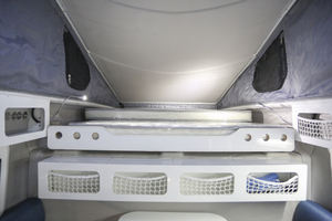 Camper RV à glissière escamotable pour pick-up, coque <span class=keywords><strong>de</strong></span> camping-car à toit relevable 3 couchages avec douche, toilettes, cuisine, réfrigérateur, panneaux solaires - Product Image 4