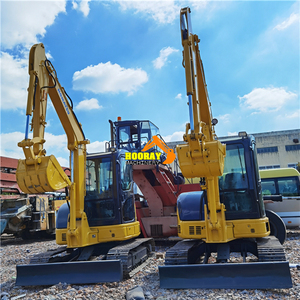 Nueva Llegada, Excavadora de Cadenas Usada Original Komatsu PC56-7 de 5.5 Toneladas, Motor Komatsu 4D88E-6, Modelo 2018, Potencia de 28KW, Cucharón de 0.2m - Product Image 6