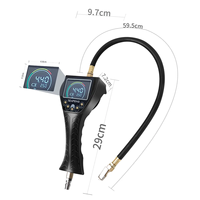 Pistolet gonfleur de pneus portable TB-902 rechargeable avec manomètre pour gonflage et dégonflage automatique des pneus de voiture, camion et tout-terrain