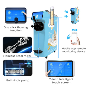 Automatic Arabic Gelmatic Tabletop Small Soft Sof <b>Ice</b> <b>Machines</b> for Table ST16EW <b>Ice</b> <b>Machine</b> Automatic - Product Image 5