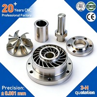 Usinage CNC OEM, pièces en acier inoxydable et en aluminium, fraisage et tournage CNC de précision, service d'anodisation, sablage, traitement de surface