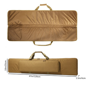 39/47 pouces Nylon Soft Gun Case Double Case Tactique Sac à dos pour tous les champs de <span class=keywords><strong>tir</strong></span> Pochettes de sécurité pour le stockage <span class=keywords><strong>Transport</strong></span> - Product Image 5