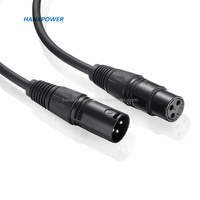 En gros Personnalisé XLR Mlae À Femelle Câble Audio Microphone Mélangeur Amplificateur Audio Câble