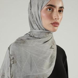 2026 New Muslim Print Modal <b>Scarf</b> Custom Logo Breathable Hijab Customizable Lightweight Modest Durable Elegant Comfortable - Product Image 2