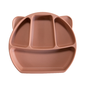 Hxjwx — assiette à dîner en Silicone pour bébés, vente en gros, ventouse, fourchette, cuillère ensemble d'alimentation - Product Image 2