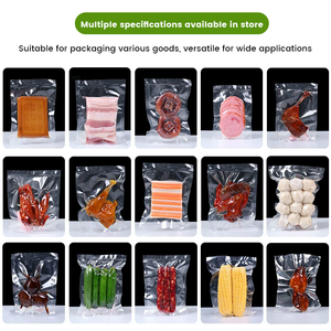 שקיות ניילון מחוררות לאריזת מוצרי סופרמרקט במידה M, שקיות PE OPP למזון, ניתנות לקריעה, לאריזת פירות וירקות טריים, סלט ומזון לחיות מחמד - Product Image 3