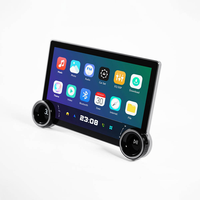 Écran OLED 2K de 11,5 pouces, autoradio portable double DIN avec GPS intégré, écran tactile Android pour lecteur multimédia