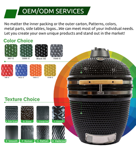 <span class=keywords><strong>Barbecue</strong></span> Kamado au charbon de bois Auplex Premium Argentina <span class=keywords><strong>en</strong></span> céramique moderne de 23,5 pouces avec chariot <span class=keywords><strong>en</strong></span> acier inoxydable, style allemand pour fumer - Product Image 6