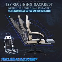 Chaise de jeu Sillas Gamer bon marché avec massage grande et haute chaise de jeu vidéo pour 400lb avec repose-pieds pour personnes lourdes