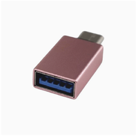 Adaptateur USB 3.0 Type-C mâle vers femelle, connecteur en alliage d'aluminium pour téléphones mobiles, clés USB, lecteurs de cartes et chargement OTG