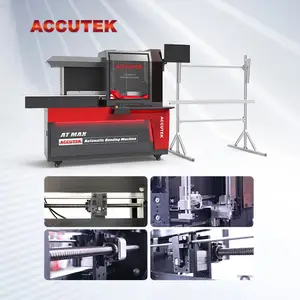 ACCUTEK ATMAX 옥외 건물 광고 3D 네온 대형 사인 채널 캐릭터 기계 알루미늄 문자 굽힘 기계
