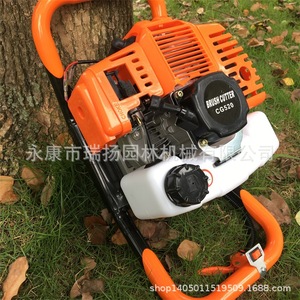 Desbrozadora CG520 de 52 cc y 2 tiempos a gasolina, de grado profesional, con perforadora de tierra - Product Image 3