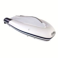 Bateau semi-rigide en aluminium de 3,2 m pour 5 personnes avec compartiment de rangement avant étanche en aluminium, luxe offshore, fournisseur chinois pour commandes en gros