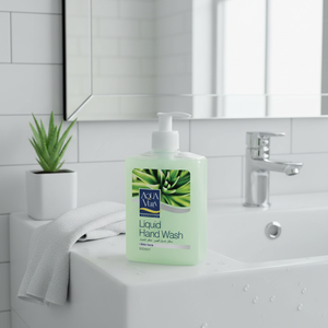Savon liquide pour les mains AquaVera 500 ML à base de produits chimiques avec SLS comme ingrédient principal, certifié ISO 9001 et GMP, écologique pour adultes - Product Image 3