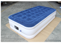 Matelas Gonflable Premium Queen Size Ultra Confortable avec Pompe Électrique Intégrée et Design Portable en Plastique