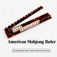 Organisateur de Mahjong Portable et Pliable 3-en-1 (Organise, Empile, Retient les Tuiles) pour 4 Joueurs. Utilisation en voyage, en extérieur et à la maison