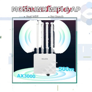 Mosslink Newest WiFi 6 11AX 3000Mbps Outdoor <b>Access</b> <b>Point</b> 500m Range Firewall IP67 Waterproof Hotspot Repeater - Product Image 2