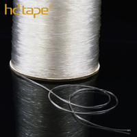 Fil élastique transparent en TPU de 1 mm, écologique, pour la fabrication de bijoux, fil à perles, cordon durable en TPU pour bracelet