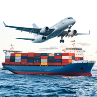Agent de fret aérien DDP, agent maritime d'expédition maritime, service logistique professionnel porte-à-porte de Chine vers les États-Unis, l'UE et les Émirats arabes unis