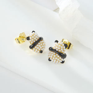 Женский комплект из колье и сережек и ожерелья - Product Image 3