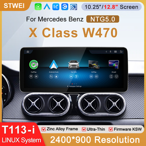 CNSTWEI 2026 Système Linux pour tableau de bord fin 12,8 pouces Résolution 2400x900 pour Mercedes-Benz Classe X W470 NTG 5.0 Écran partagé - Product Image 2