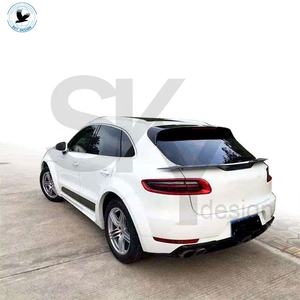 Kit de carrosserie de pare-chocs de voiture pour Porsche Macan HM style lèvre avant diffuseur arrière jupes latérales spoiler arrière - Product Image 3