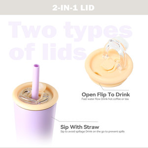 Northfox 304 Vaso aislado al vacío de acero inoxidable 18/8 Taza de paja a prueba de fugas con 6-12 horas de rendimiento térmico sin BPA - Product Image 2