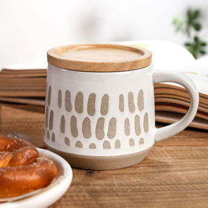 Grande tasse en céramique de porcelaine à motif de dessin animé, grande capacité, sans danger pour les aliments, réutilisable, cadeau d'affaires, pour la maison, le bureau, le petit-déjeuner, passe au lave-vaisselle et au micro-ondes - Product Image 5