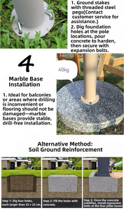 Bellissimo Gazebo da <span class=keywords><strong>Giardino</strong></span> Pop-up in Legno e Acciaio con Tetto Rigido, Zanzariera, Pavimento e Tende - Product Image 4