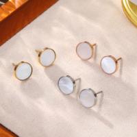 Boucles d'oreilles coeur en acier inoxydable 316L plaqué or 18k Boucles d'oreilles mode pour femmes sans ternissement