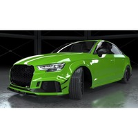 Garnitures de pare-chocs avant en fibre de carbone pour AUDI RS3 Base Sedan 2.5L 2480CC 2017-2019