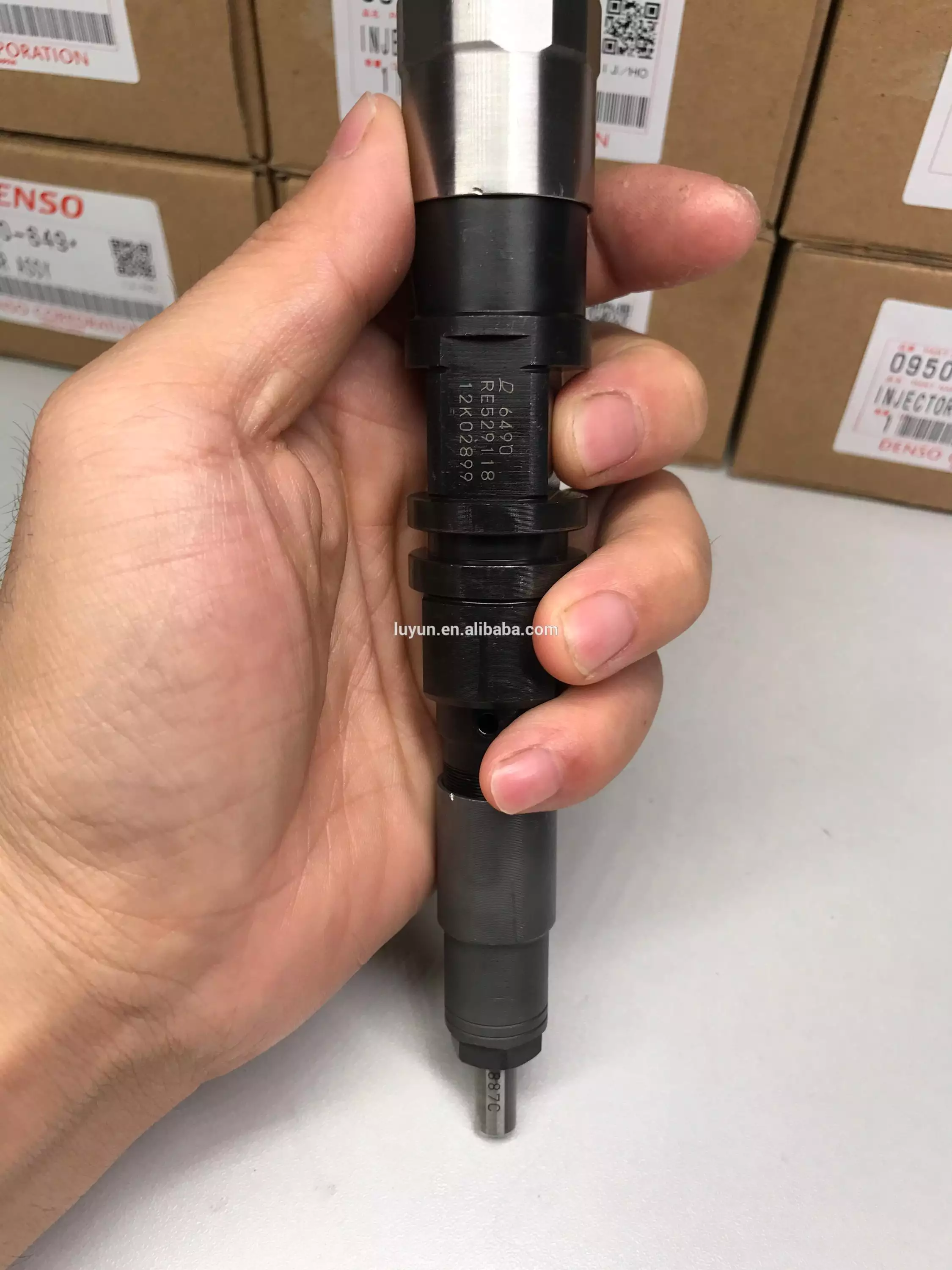 095000-649 common rail injector 095000-6490 RE529118 injector For JOHN DEERE 4045T 6068T injector nozzle 095000-6490 RE529118