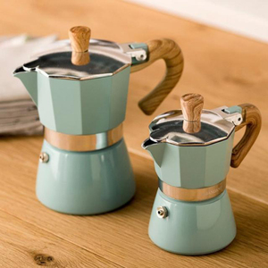 2025 aluminio <span class=keywords><strong>Moka</strong></span> Express 6 tazas estufa Espresso <span class=keywords><strong>Moka</strong></span> Pot aluminio personalizado Espresso capuchino cafetera - Product Image 4