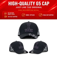 Gorras de Béisbol Originales del Fabricante de Artículos Deportivos, Gorras Hip Hop Casuales Retro con Letras Bordadas en 3D, Gorra Personalizada G5 Baez X Shifu