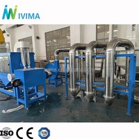 Línea de Lavado de Botellas de Plástico PET de Tecnología Avanzada, Tipo Lavadora en Caliente, para la Limpieza de Botellas Sucias