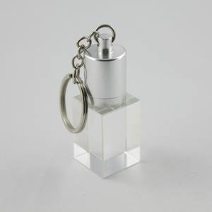 2.0 3.0 <strong>Memory</strong> USB <strong>Stick</strong> 128GB Metal Key Ring Transparency LED Pendrive <strong>Crystal</strong> Light up USB Flash Drive - Product Image 2