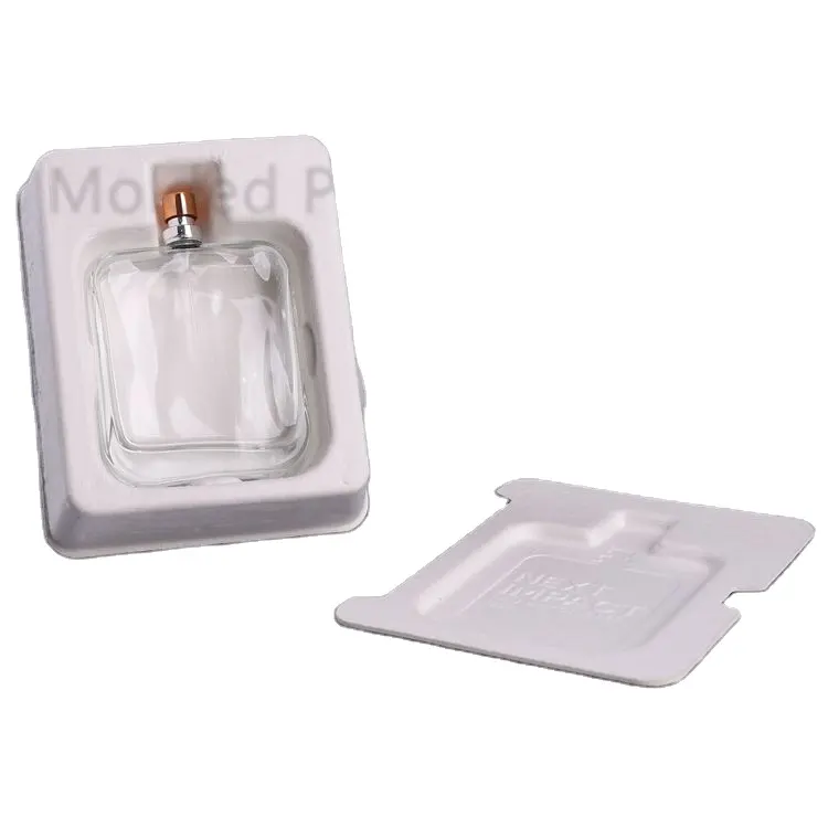 향수 화장품 포장을위한 OEM/ODM 맞춤형 bagasse 펄프 성형 상자