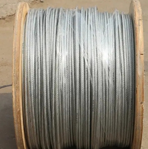 สายเคเบิลสเตนเลสสำหรับลิฟต์ลิฟต์316 304 201ผู้ผลิตเชือกลวดเคลือบสังกะสีที่มีคุณสมบัติในการเชื่อมตามมาตรฐาน ANSI - Product Image 4