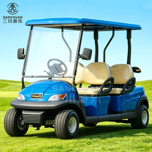 รถกอล์ฟ 4 ที่นั่ง สำหรับการท่องเที่ยวและสวนสาธารณะ ยี่ห้อ SANCHUAN Golf Car - Product Image 5