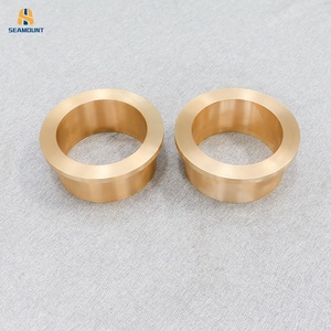 Độ chính xác chịu mài mòn mặt bích bằng đồng ỐNg Lót cường độ cao chống ăn mòn cho môi trường khắc nghiệt dịch vụ đúc - Product Image 3